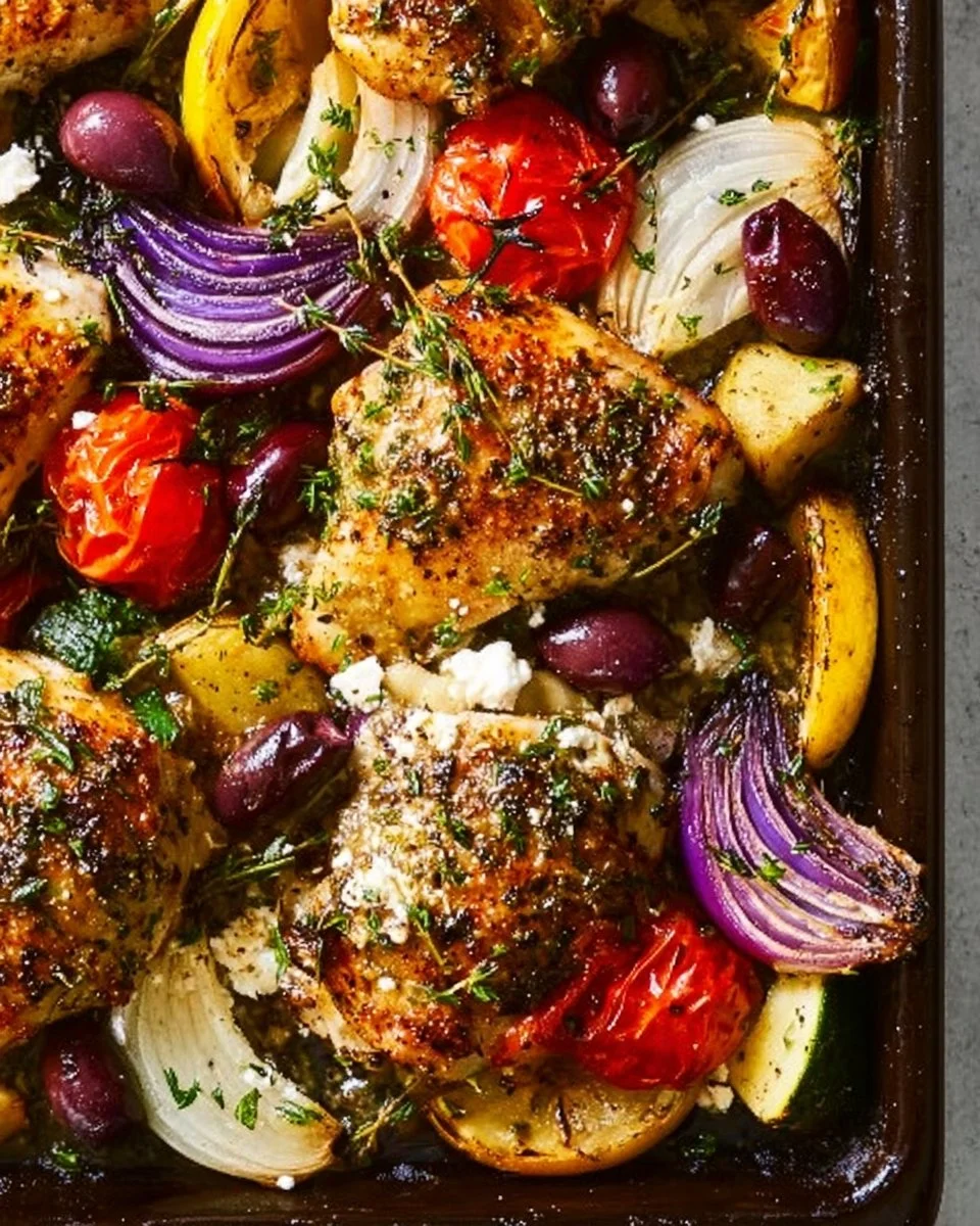 Greek Sheet Pan Chicken
