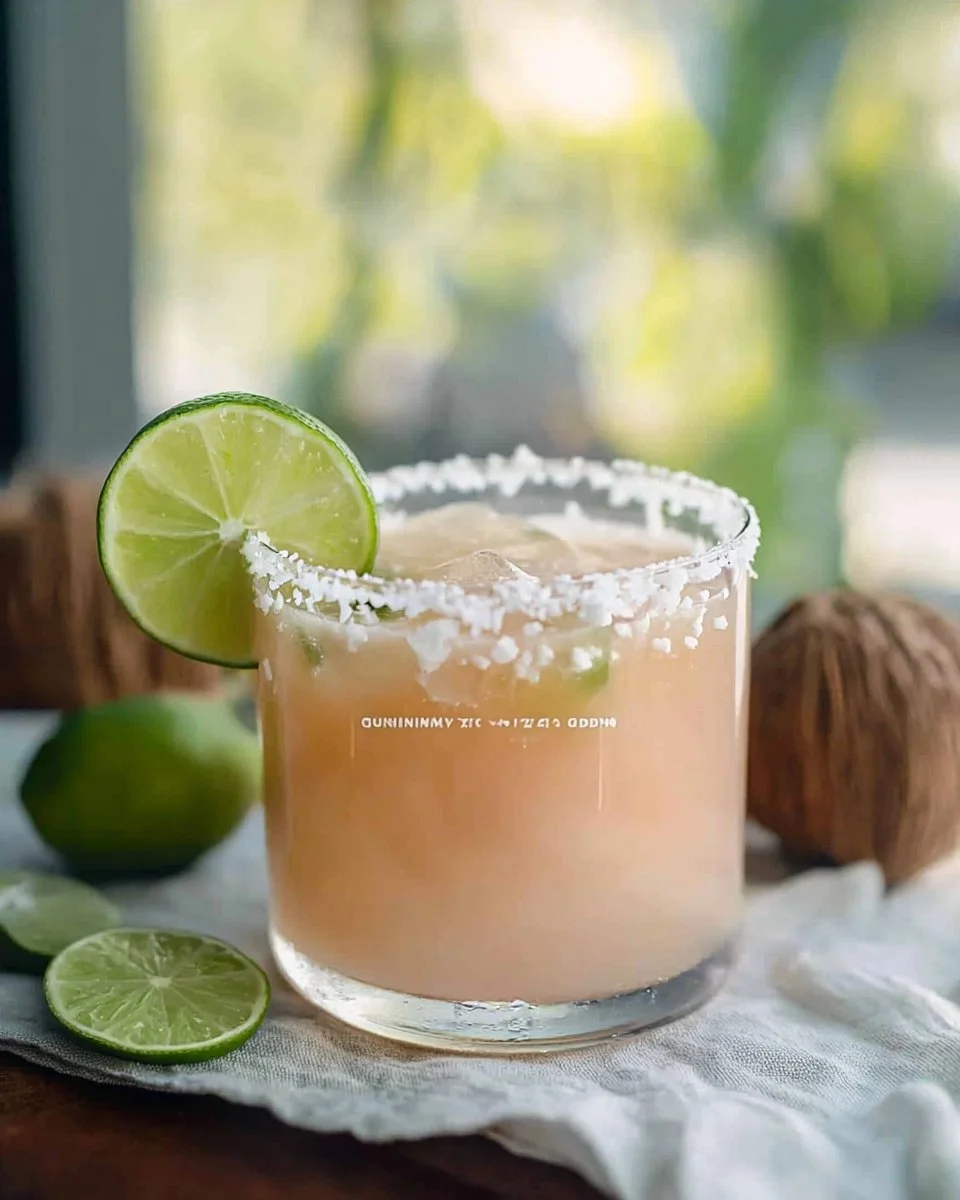 Guava Coconut Margarita
