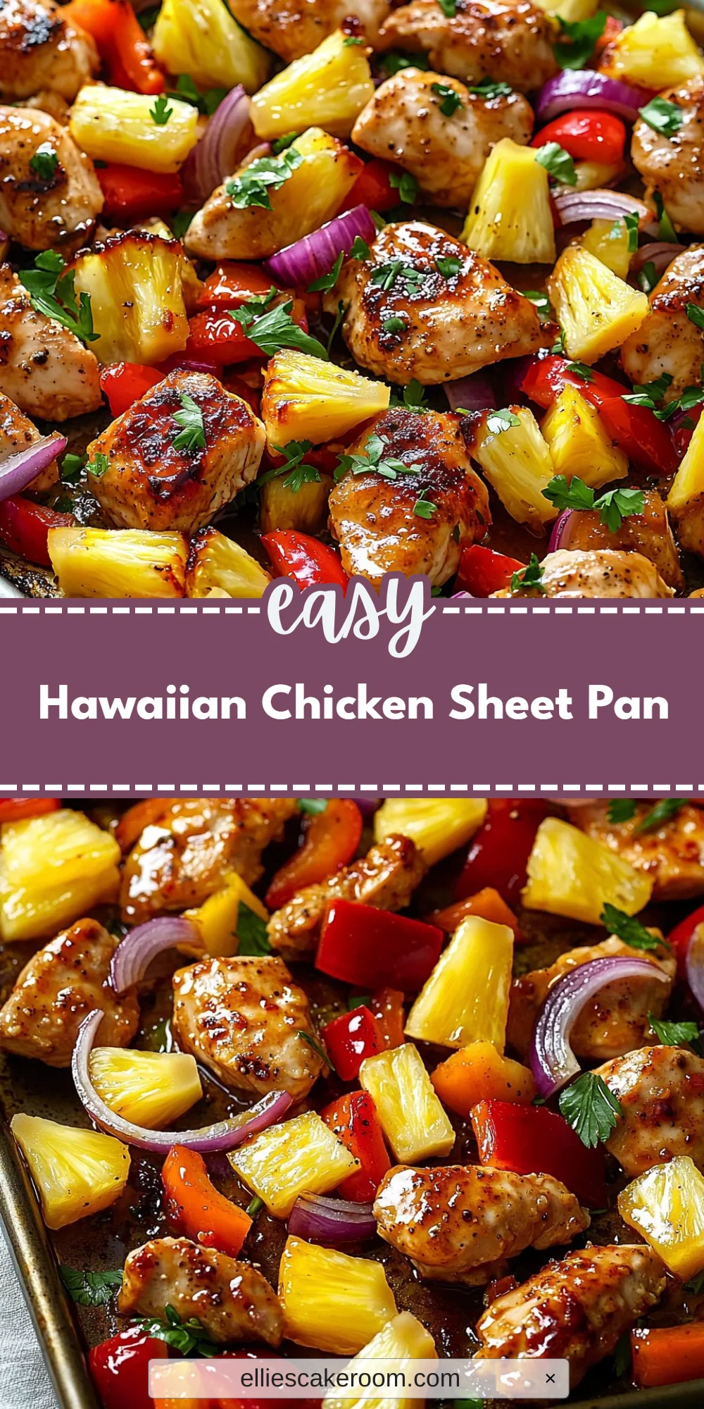 Hawaiian Chicken Sheet Pan