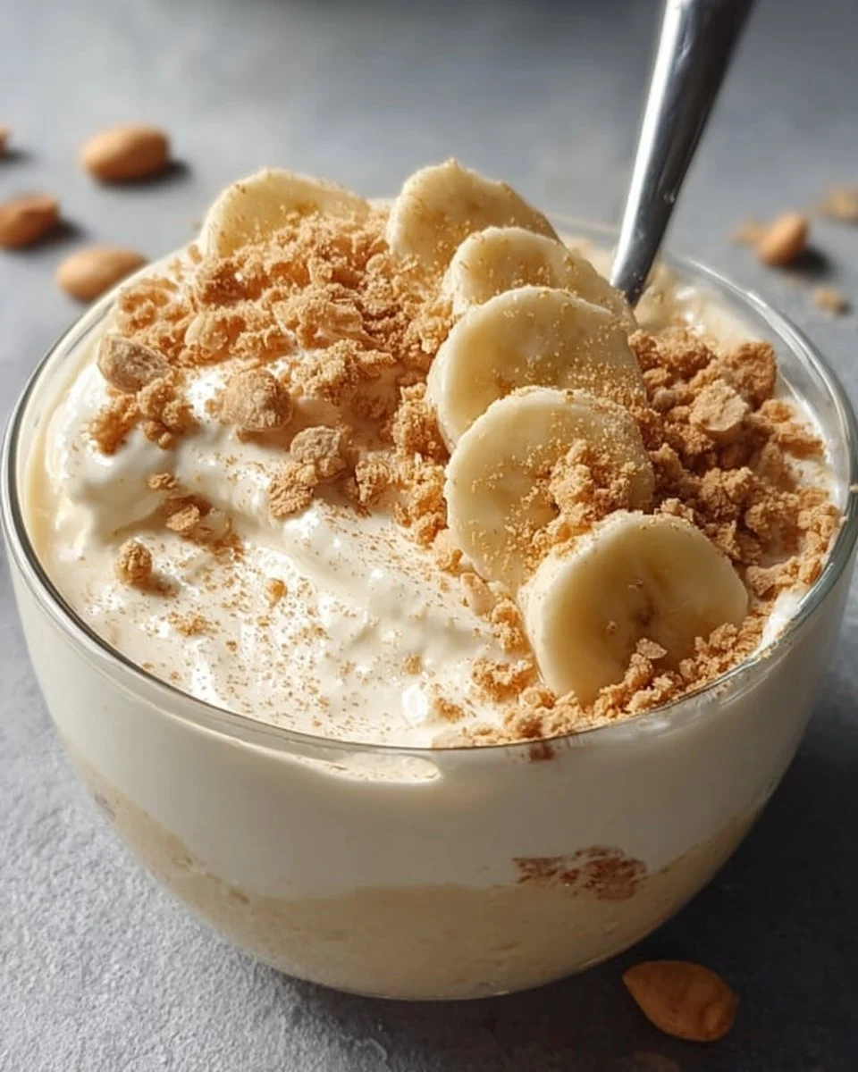 High Protein Banana Pudding Bowl