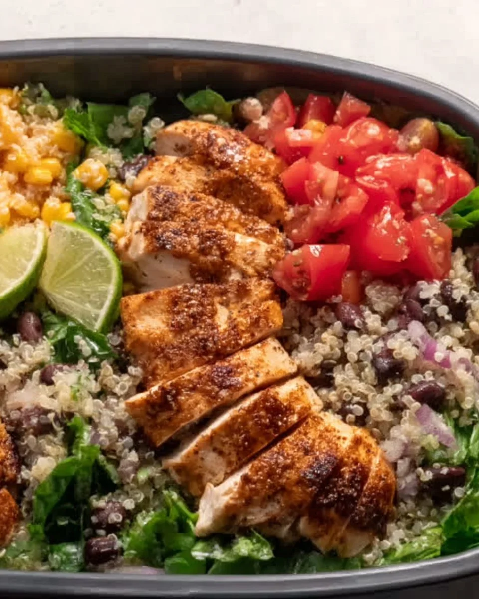 High protein chicken meal prep ideas for healthy eating and nutrition.