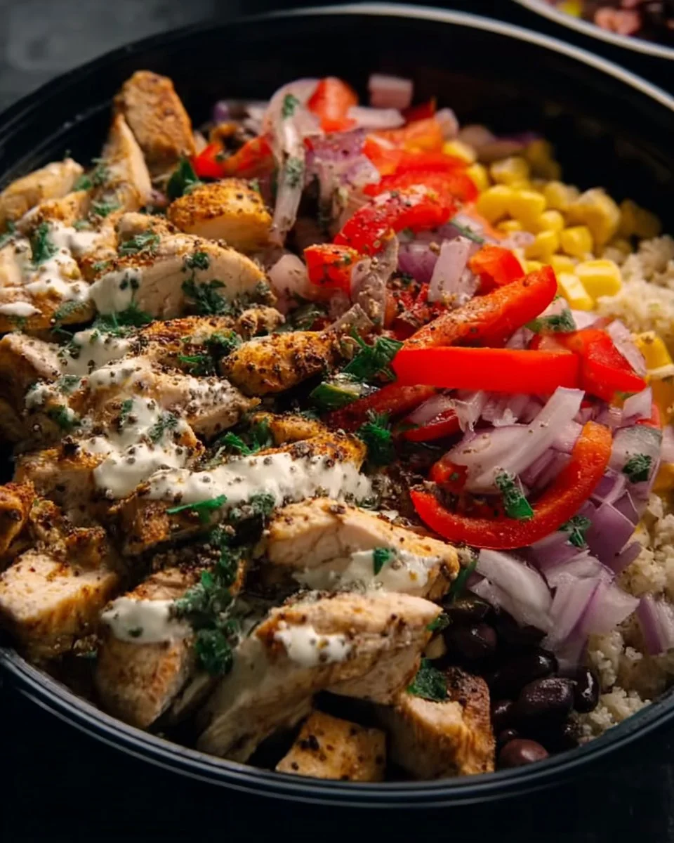 High Protein Chicken Meal Preps