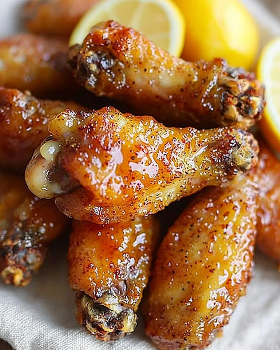 Honey Lemon Pepper Wings