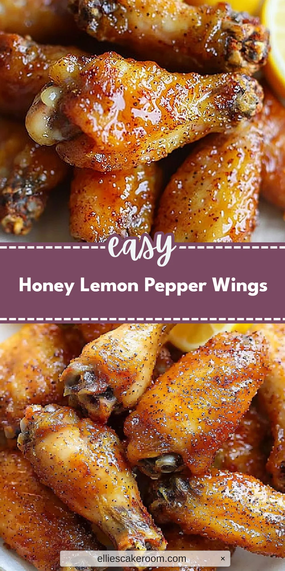Honey Lemon Pepper Wings