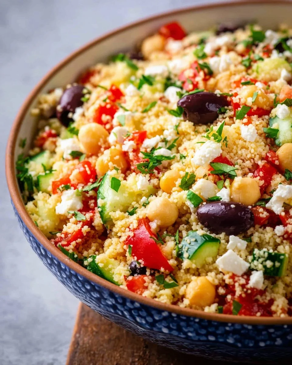 Mediterranean Couscous Salad