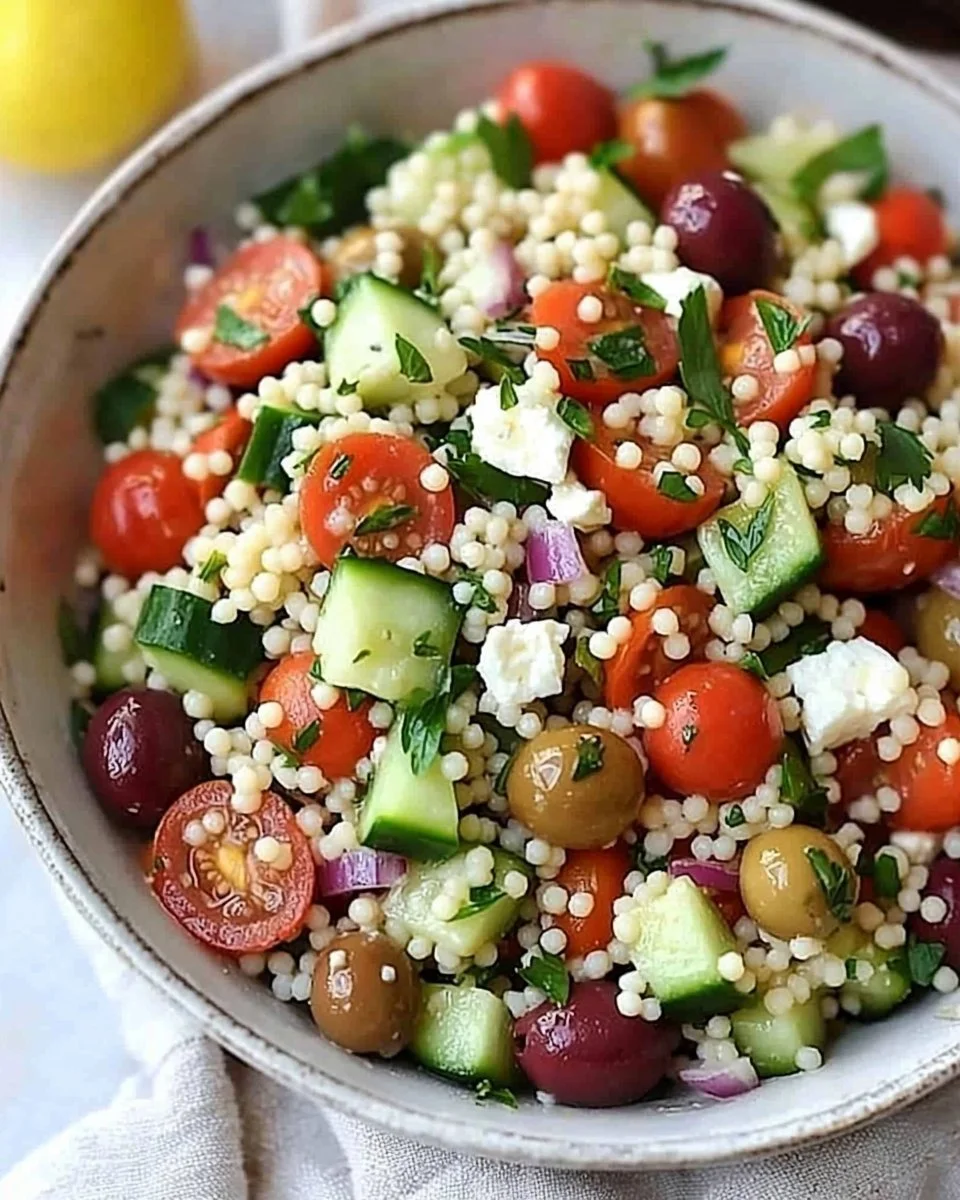 Mediterranean Couscous Salad Recipe