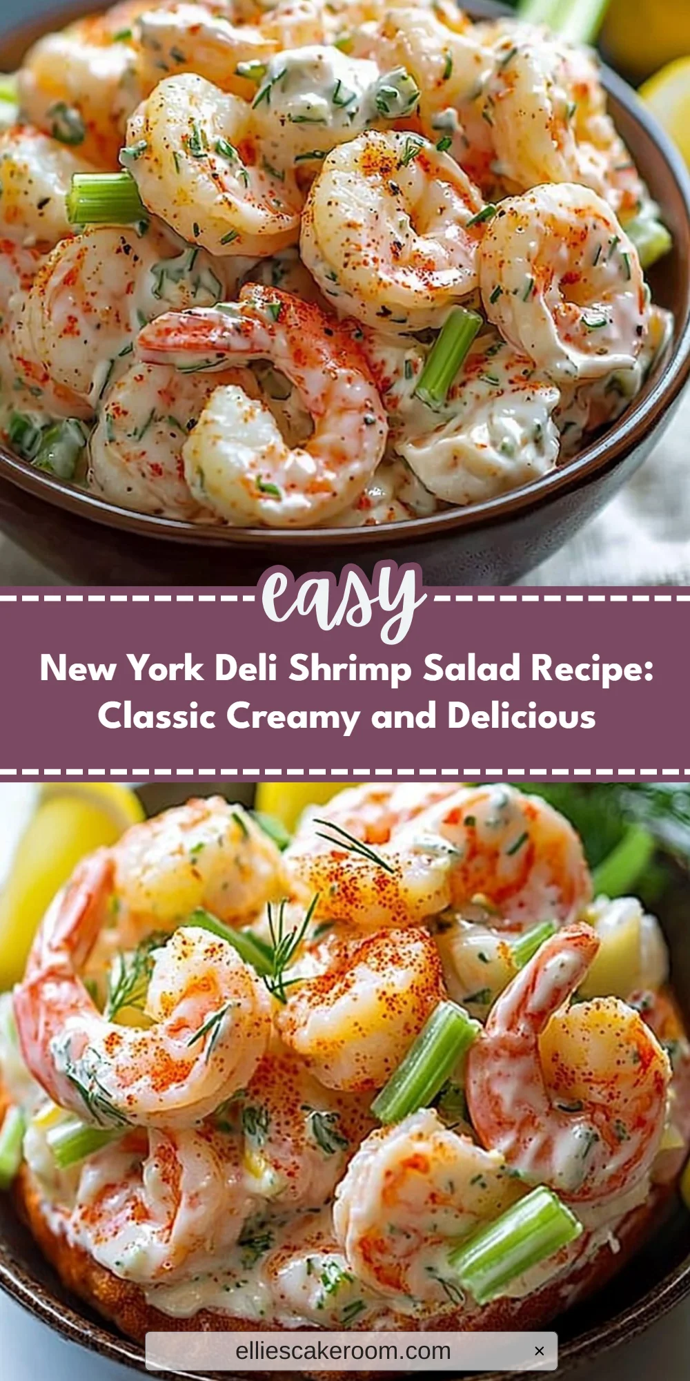 New York Deli Shrimp Salad Recipe: Classic Creamy and Delicious