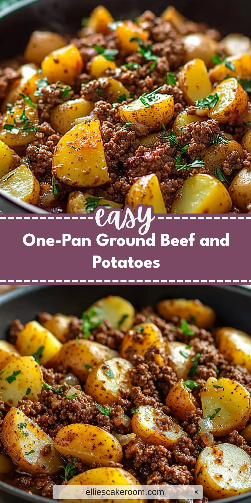One-Pan Ground Beef and Potatoes