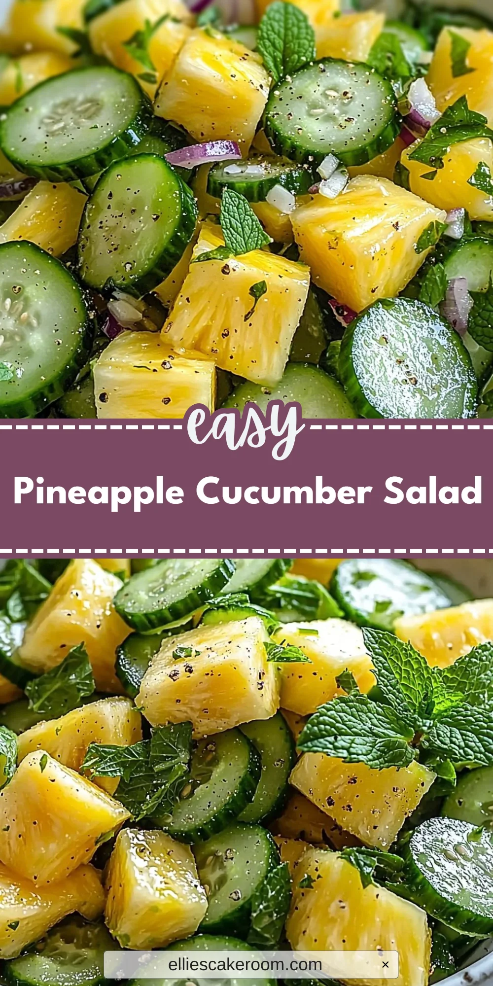Pineapple Cucumber Salad