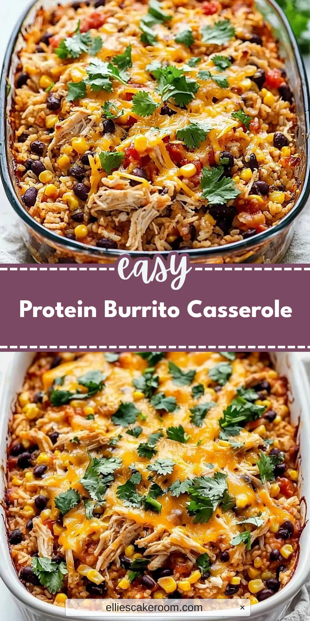 Protein Burrito Casserole