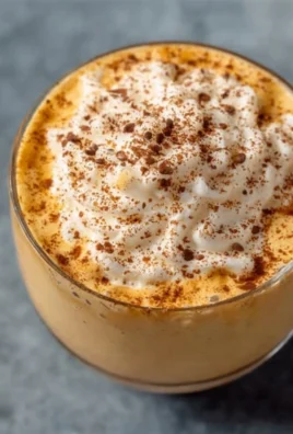 Delicious pumpkin cold foam topping on a coffee drink