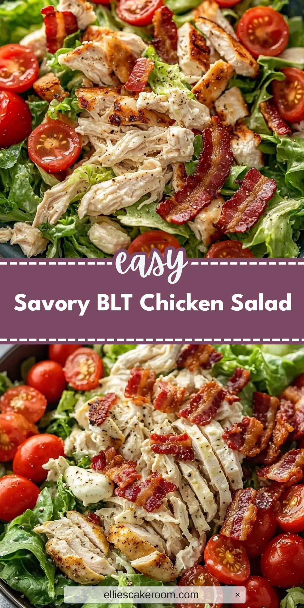 Savory BLT Chicken Salad