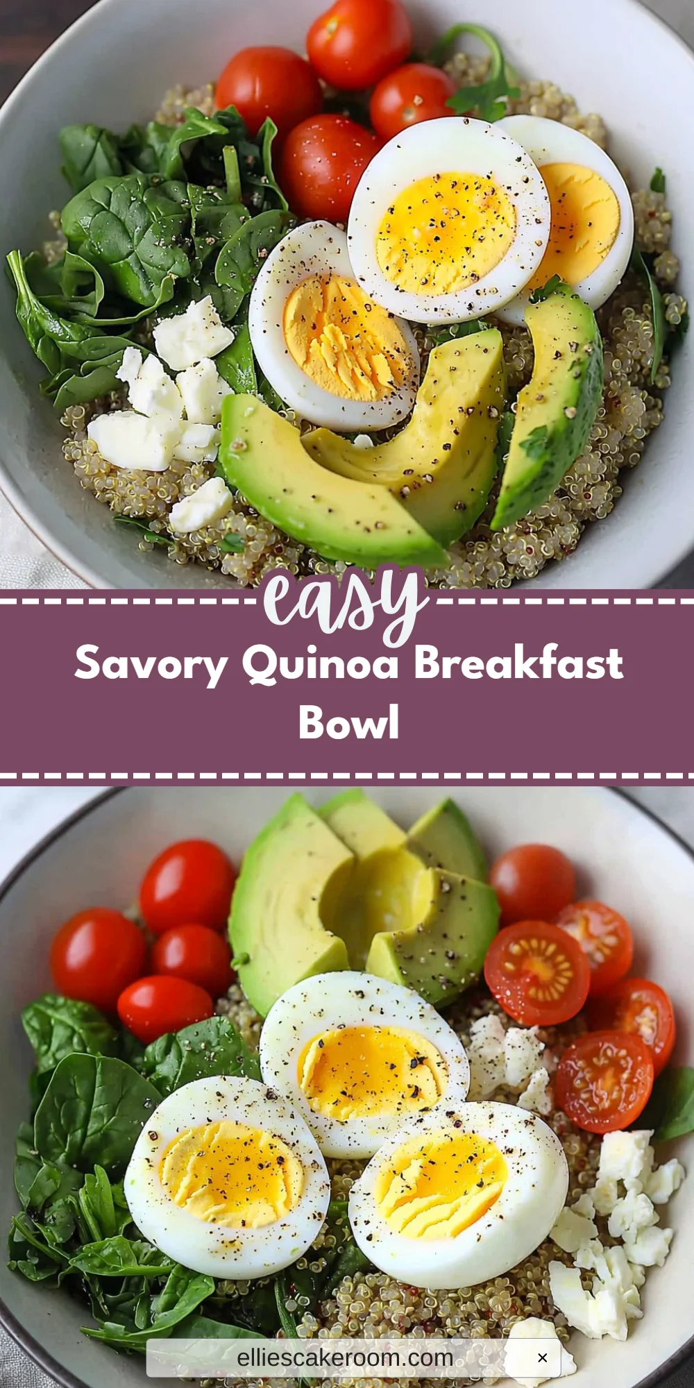 Savory Quinoa Breakfast Bowl