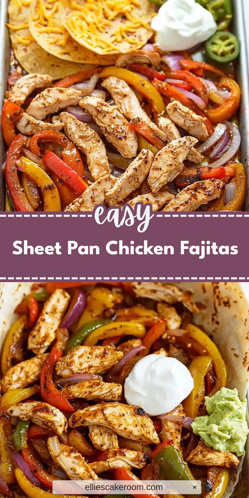 Sheet Pan Chicken Fajitas