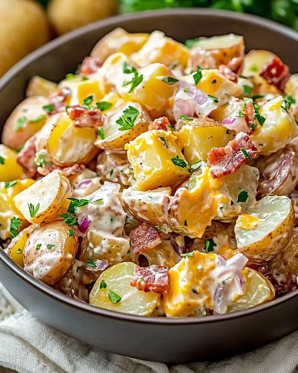 Steakhouse Potato Salad: A Creamy, Flavor-Packed Side Dish