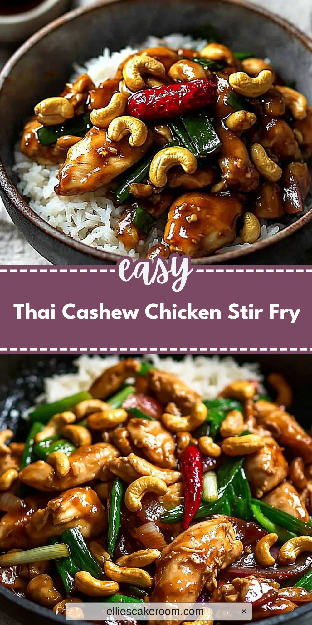 Thai Cashew Chicken Stir Fry
