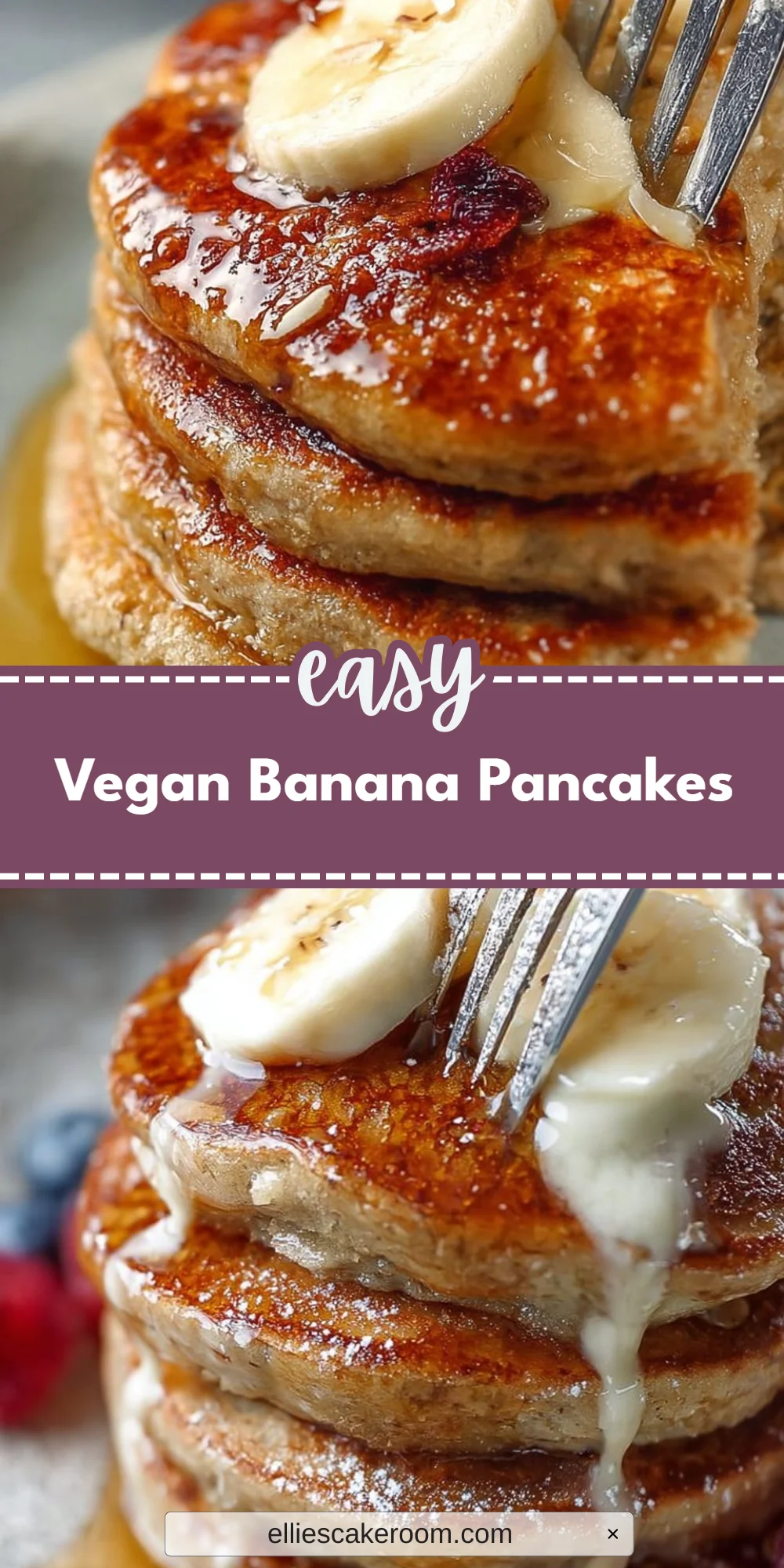 Vegan Banana Pancakes