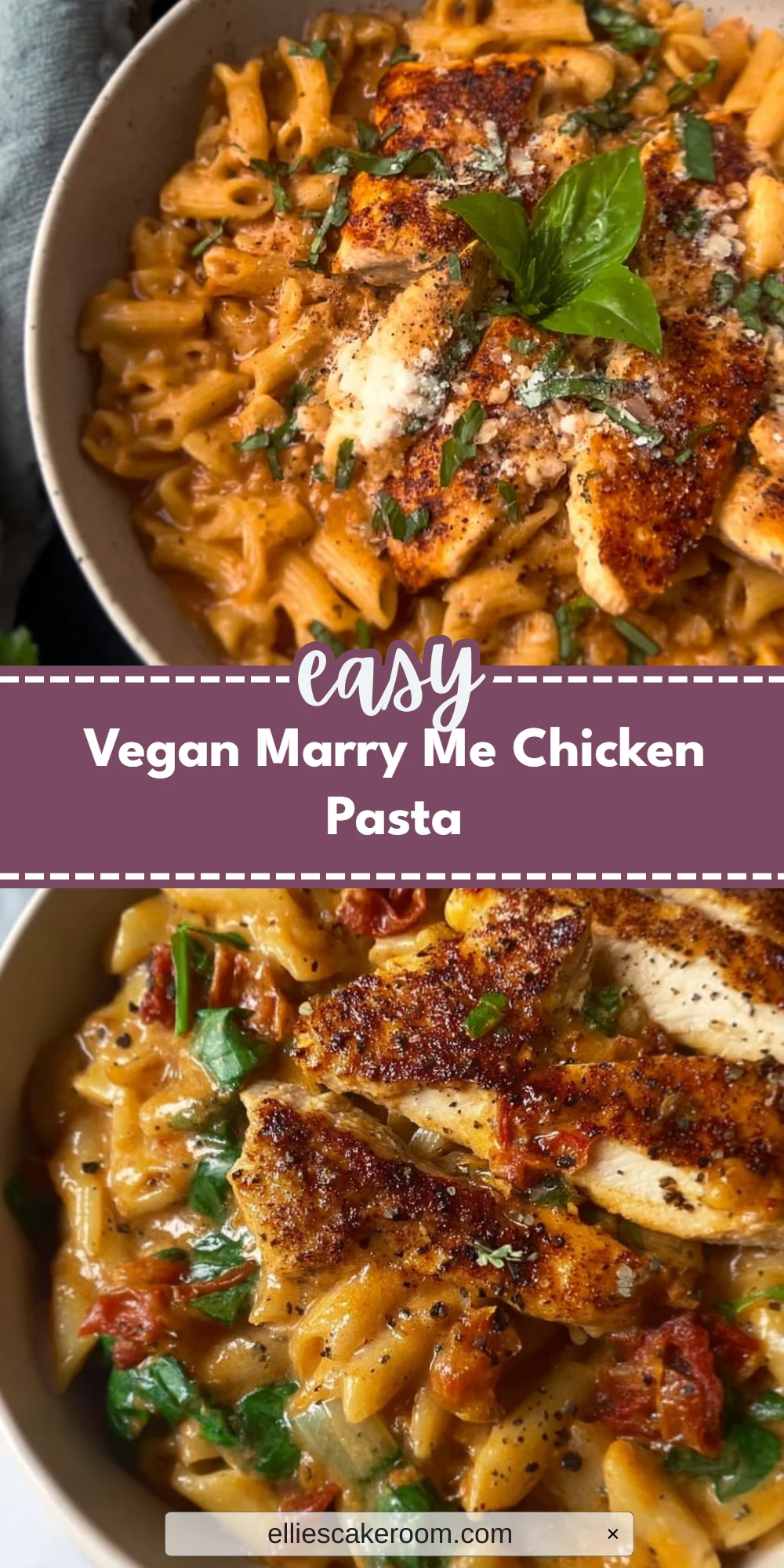 Vegan Marry Me Chicken Pasta
