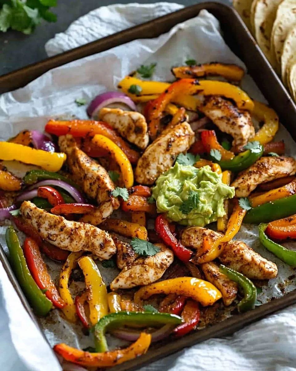 Whole30 Sheet Pan Fajitas