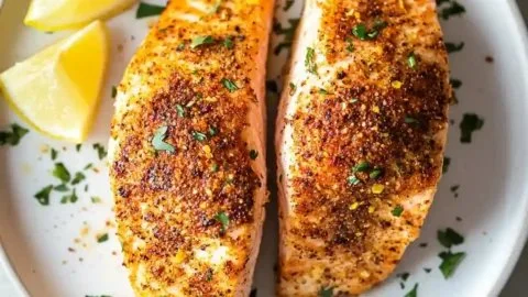 Air Fryer Salmon