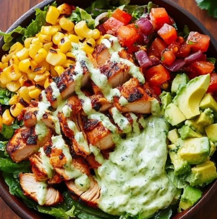 BBQ Chicken Salad