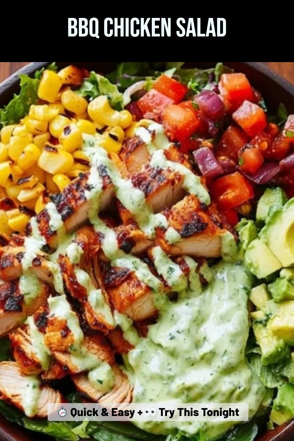 BBQ Chicken Salad