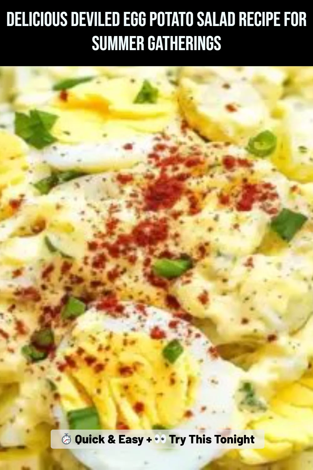 Delicious Deviled Egg Potato Salad Recipe for Summer Gatherings