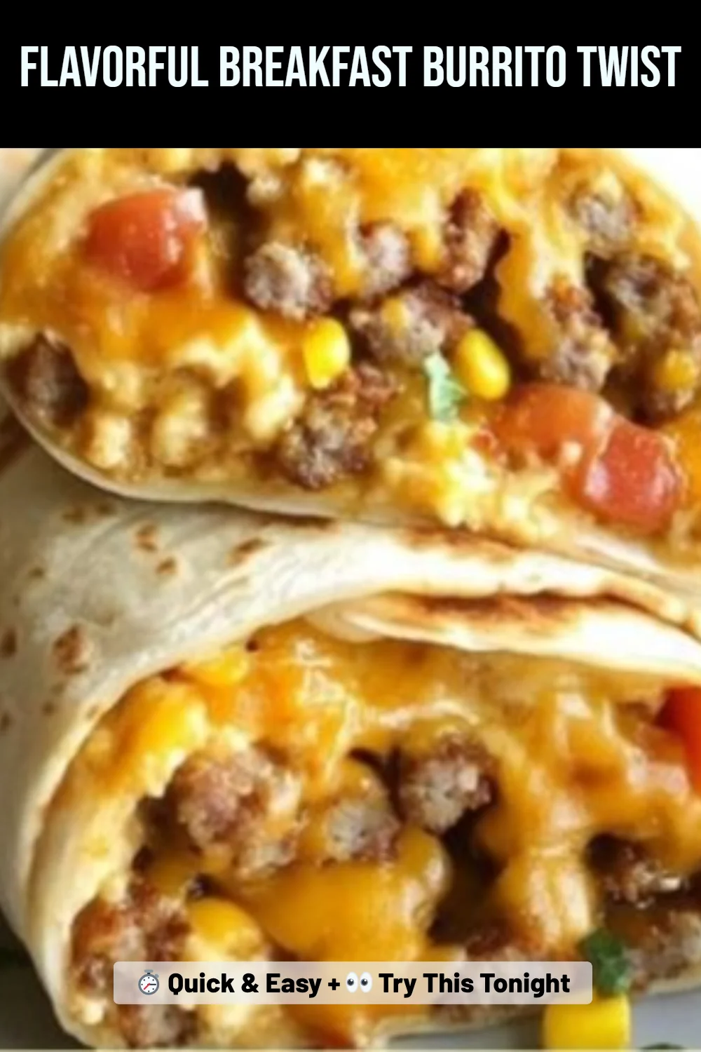 Flavorful Breakfast Burrito Twist
