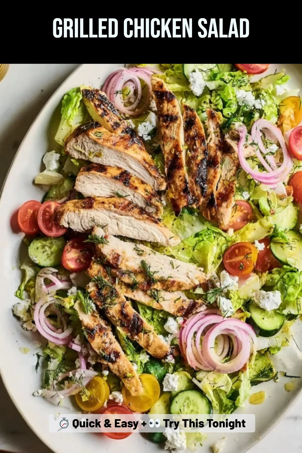 Grilled Chicken Salad