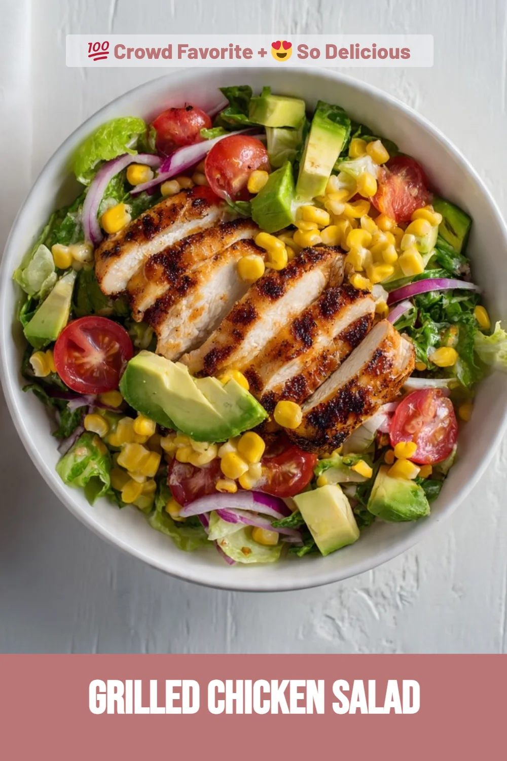 Grilled chicken salad
