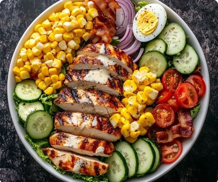 Healthy Grilled Chicken Salad