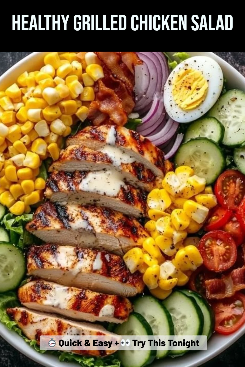 Healthy Grilled Chicken Salad