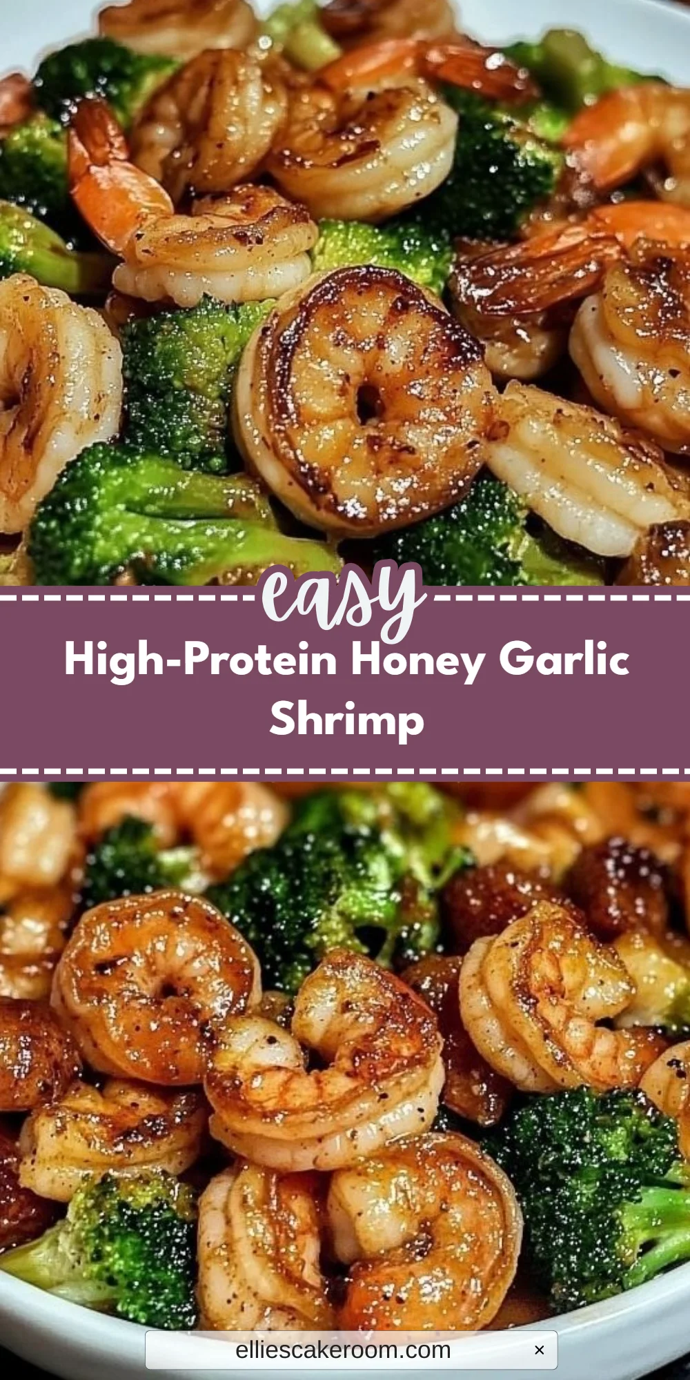 High-Protein Honey Garlic Shrimp
