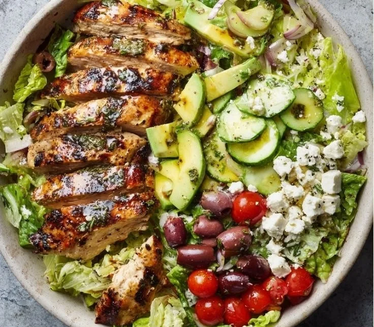 Juicy Grilled Chicken Salad