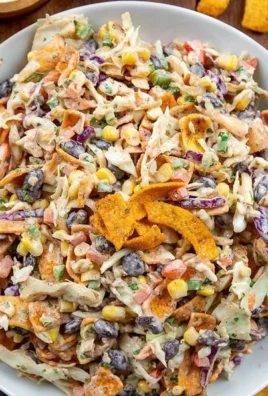 Flavor-packed coleslaw with vibrant colors and fresh ingredients