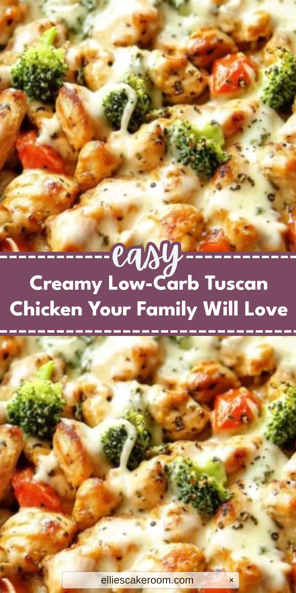 Creamy Low-Carb Tuscan Chicken Your Family Will Love