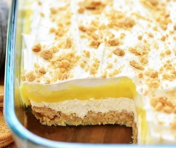 Heavenly Oreo Lemon Dessert