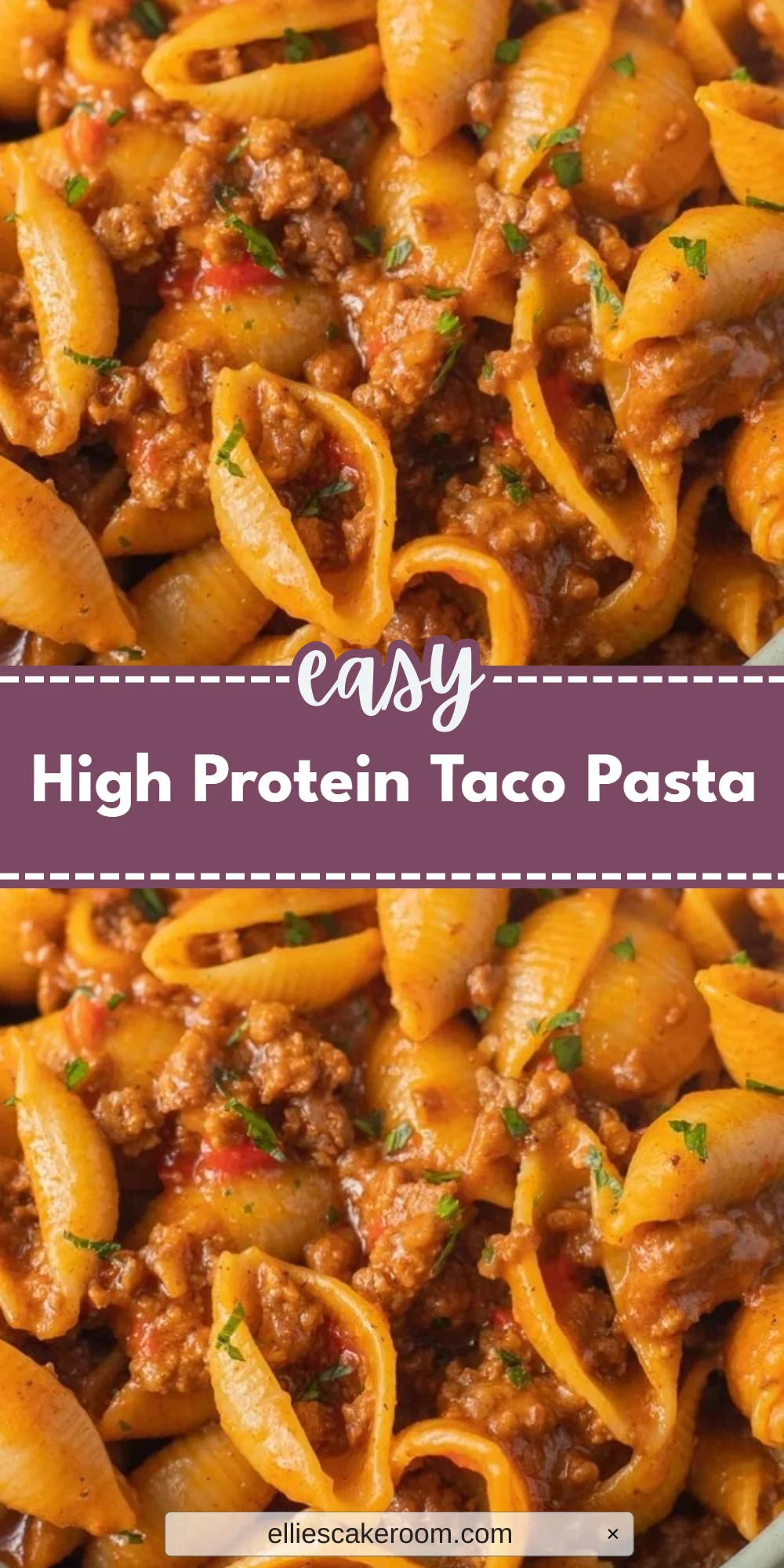 High Protein Taco Pasta