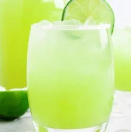 Refreshing honeydew melon water infused with lime for a thirst-quenching beverage