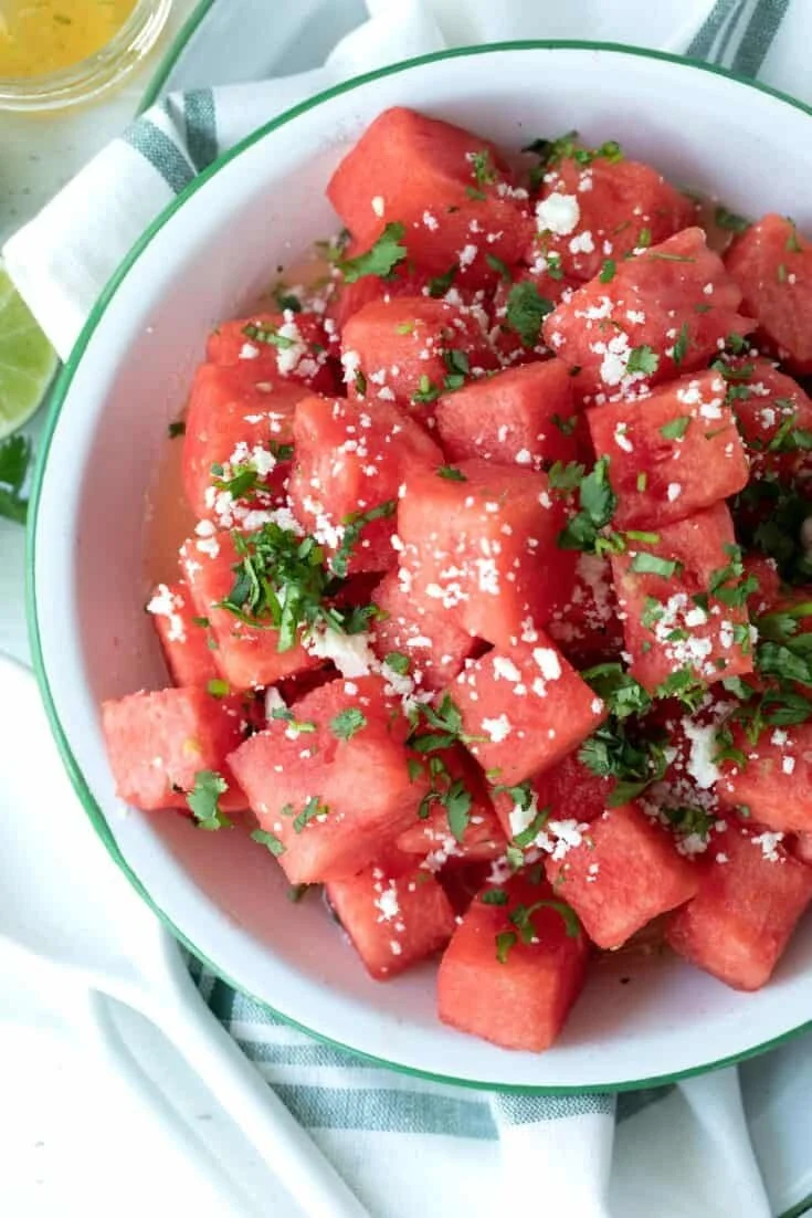 Mexican Watermelon Salad