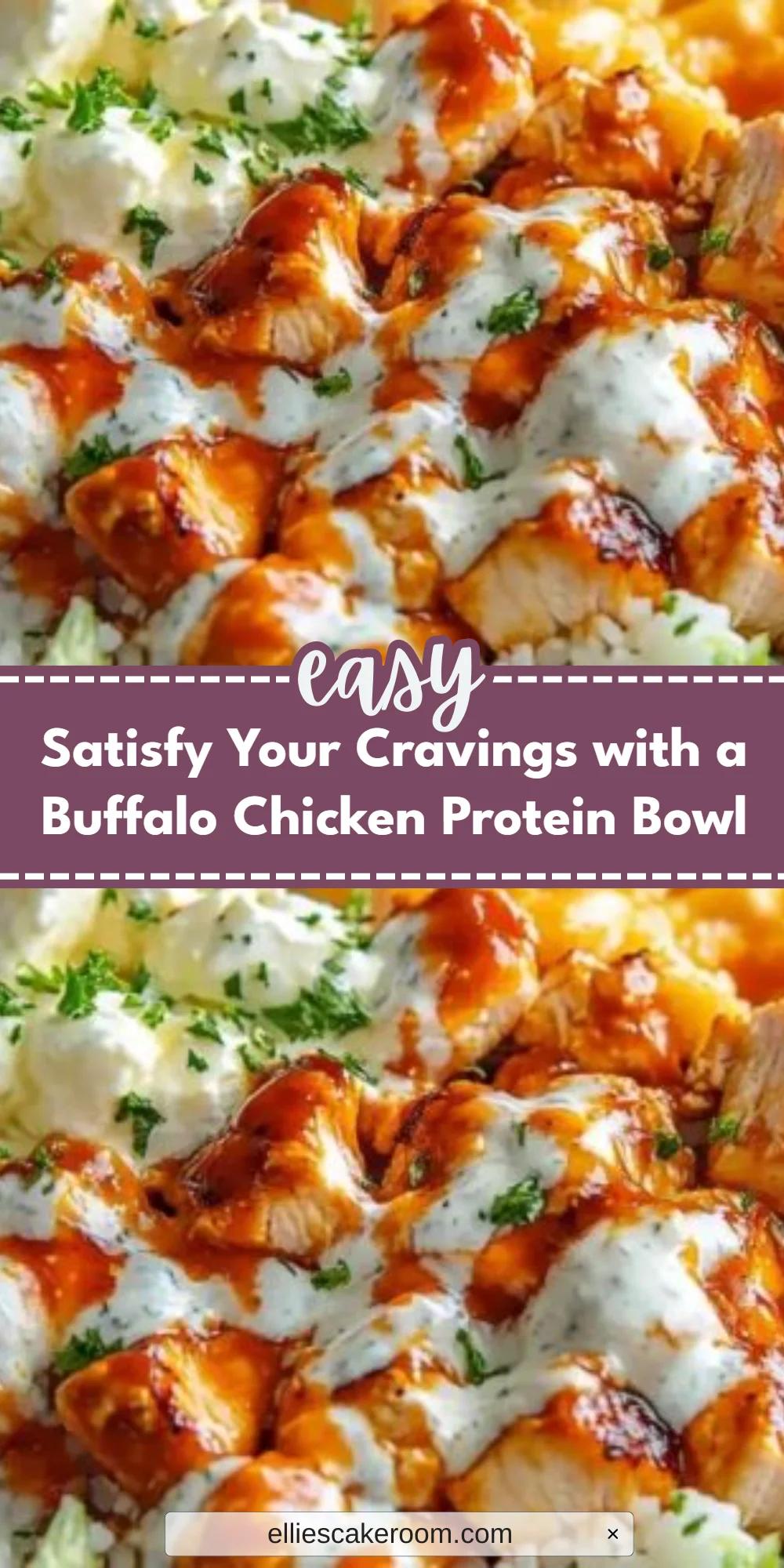 Satisfy Your Cravings with a Buffalo Chicken Protein Bowl