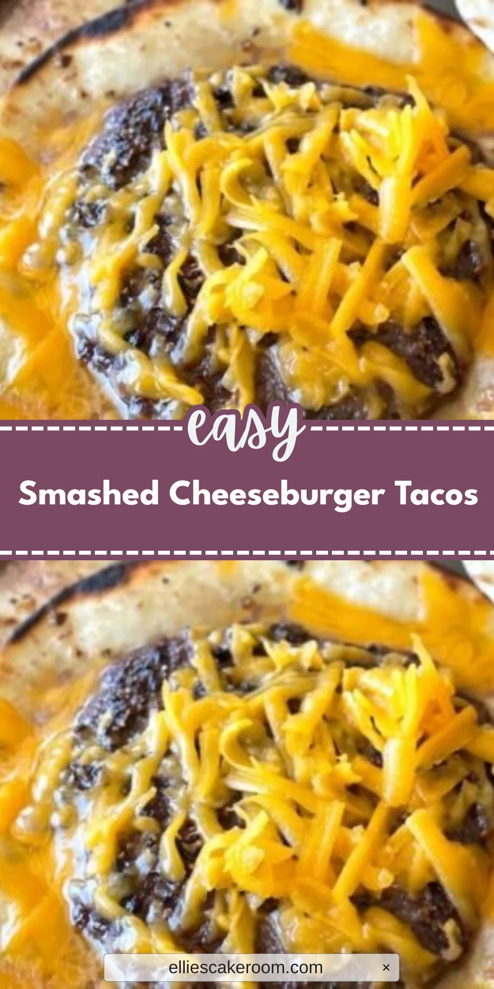 Smashed Cheeseburger Tacos