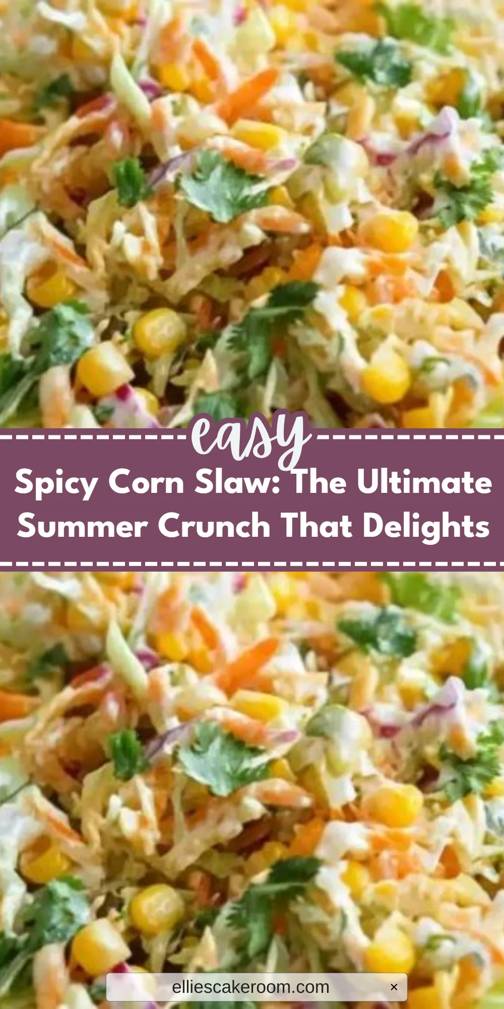 Spicy Corn Slaw: The Ultimate Summer Crunch That Delights