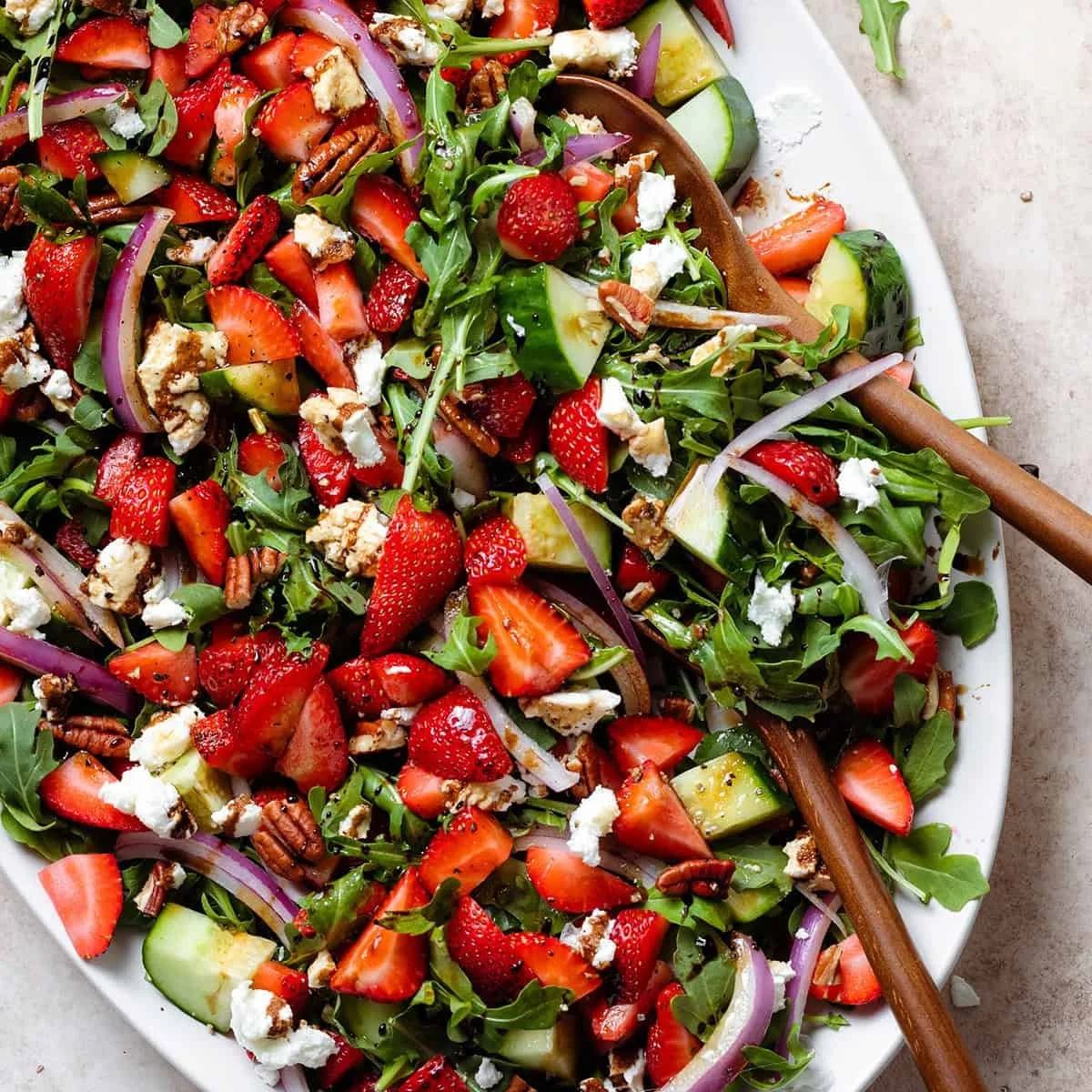 Strawberry Goat Cheese Salad