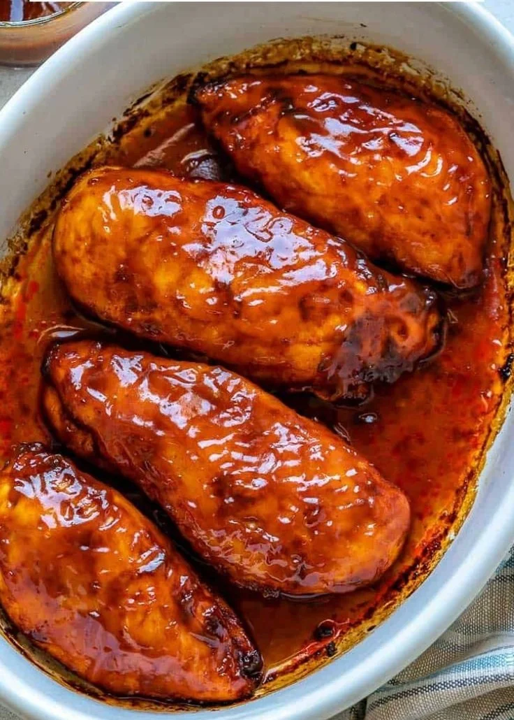 30 Minute BBQ Baked Chicken Breasts