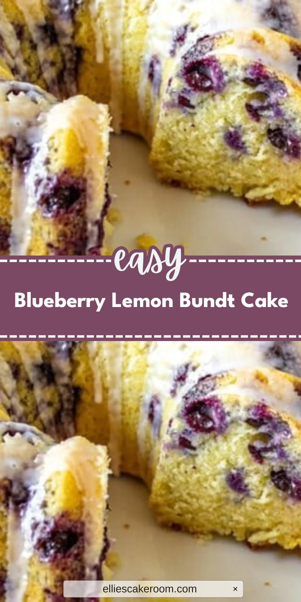 Blueberry Lemon Bundt Cake