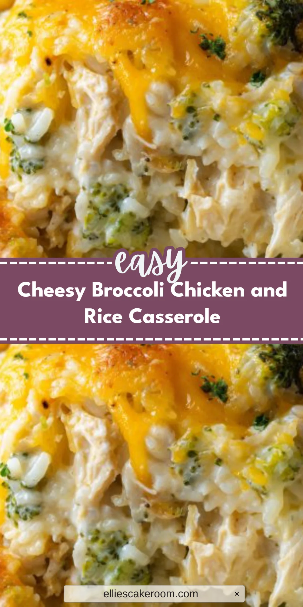 Cheesy Broccoli Chicken and Rice Casserole