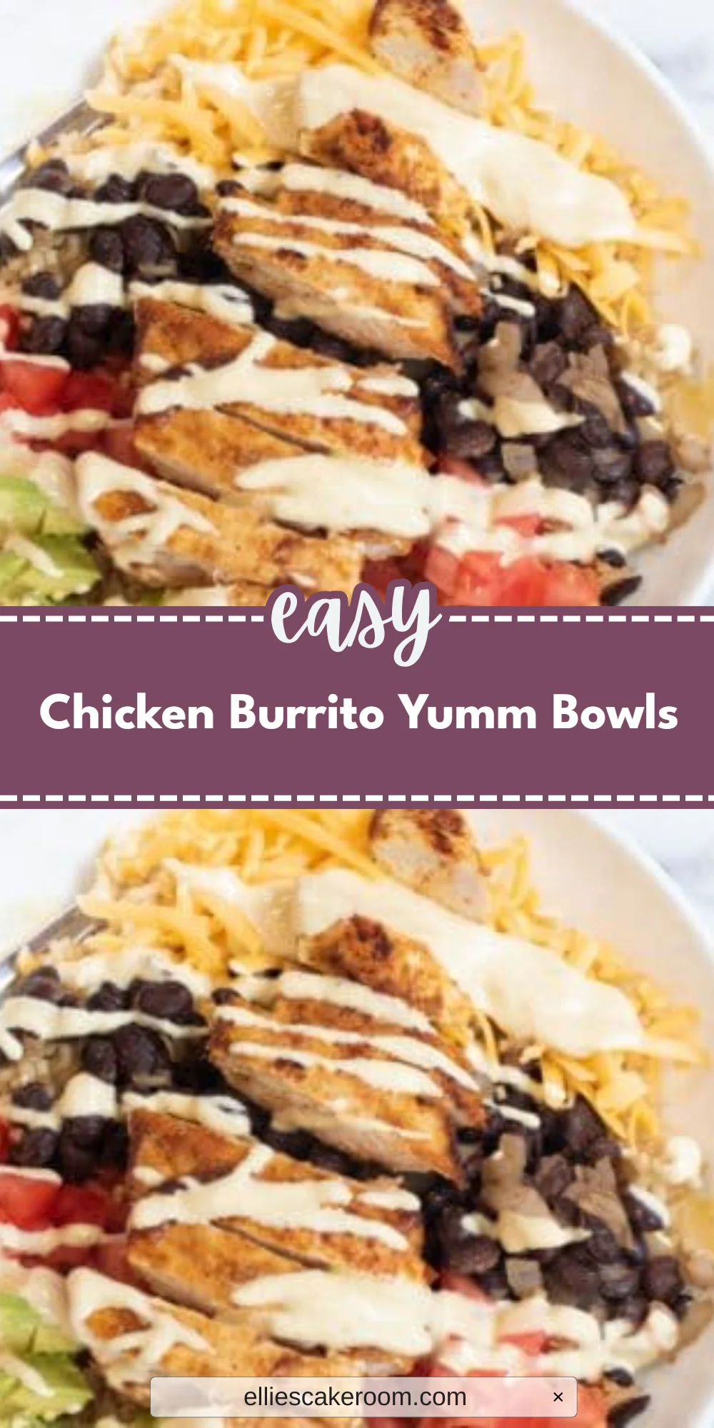 Chicken Burrito Yumm Bowls