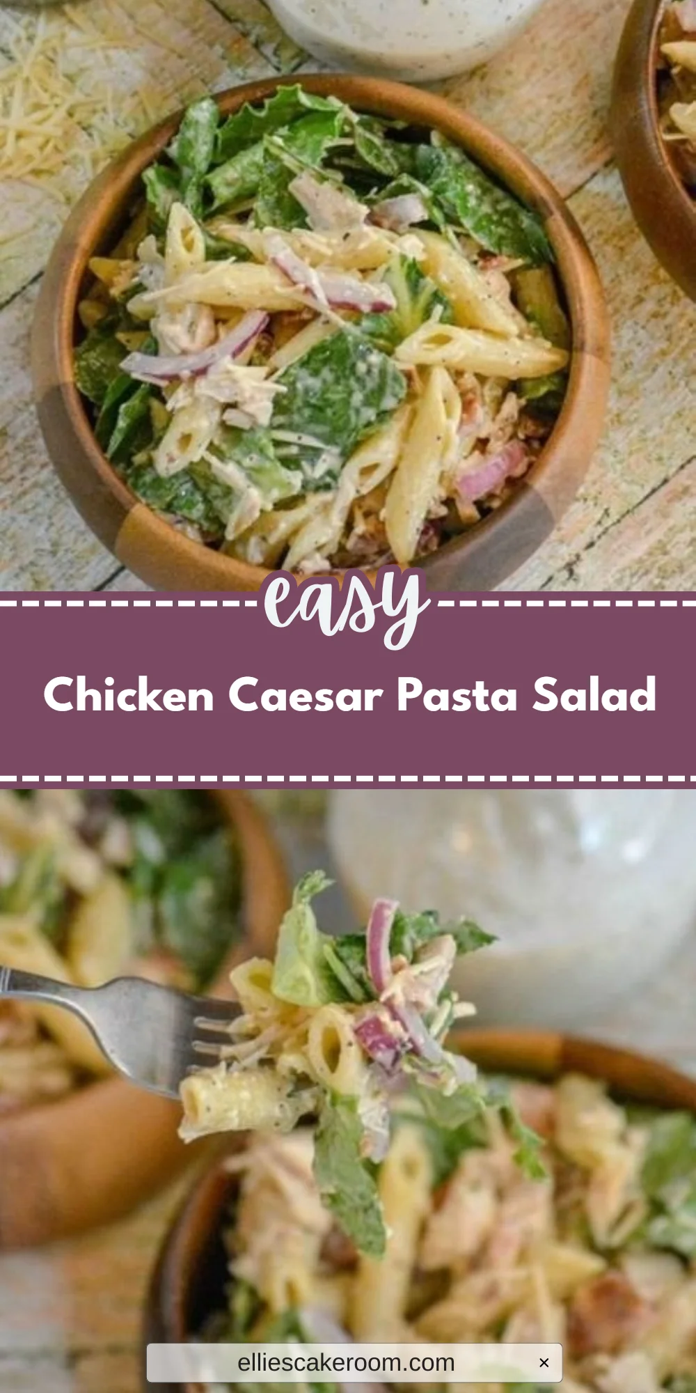 Chicken Caesar Pasta Salad
