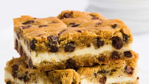 Chocolate Chip Cheesecake Bars